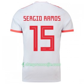 Španjolska Dres Sergio Ramos 15 Gostujući Svjetsko prvenstvo 2018